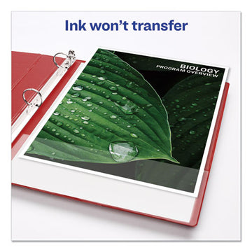Avery® Durable Non-view Binder With Durahinge And Slant Rings, 3 Rings, 2" Capacity, 11 X 8.5, Red freeshipping - TVN Wholesale
